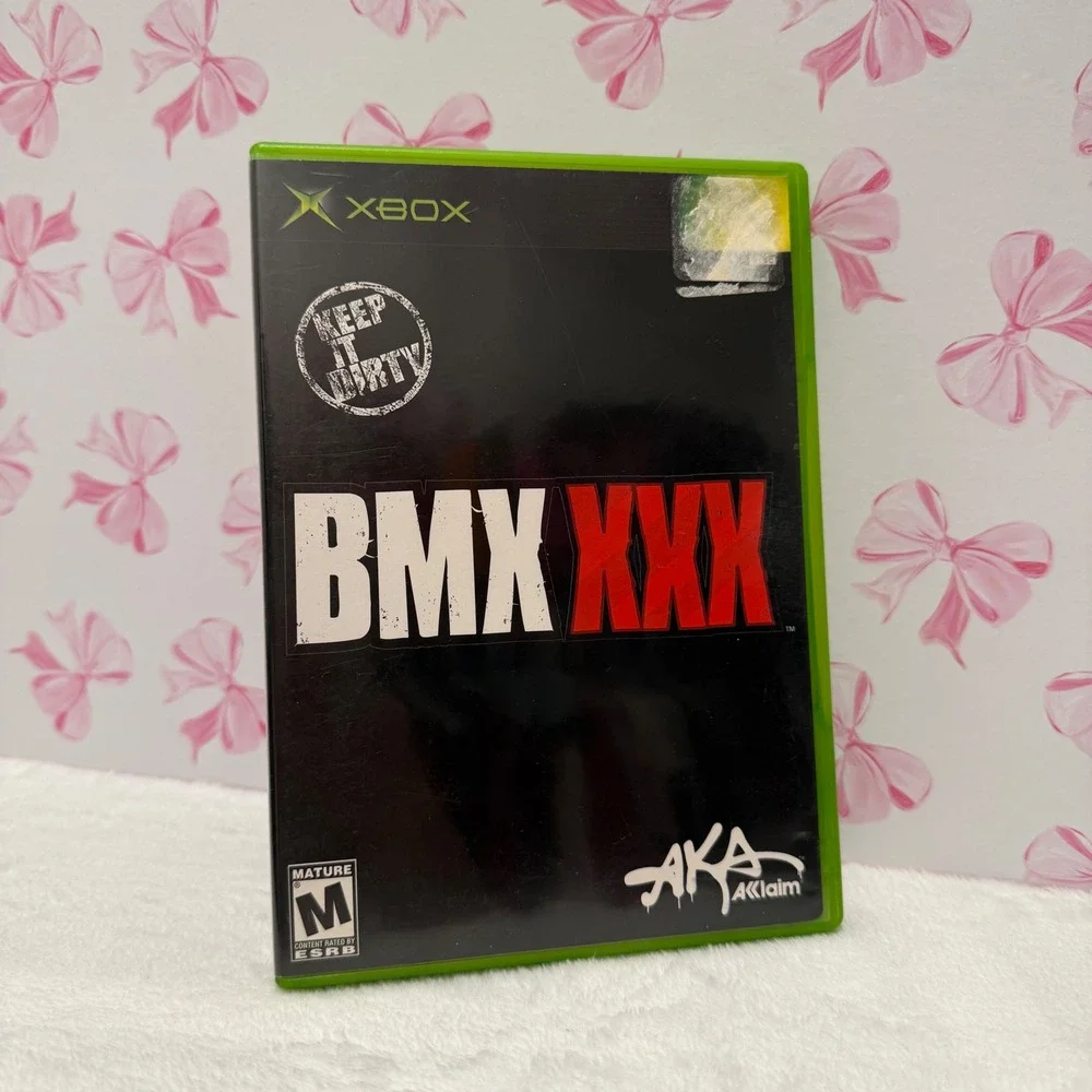 BMX XXX Video Game‎ for Original Xbox Disc Manual Case Complete